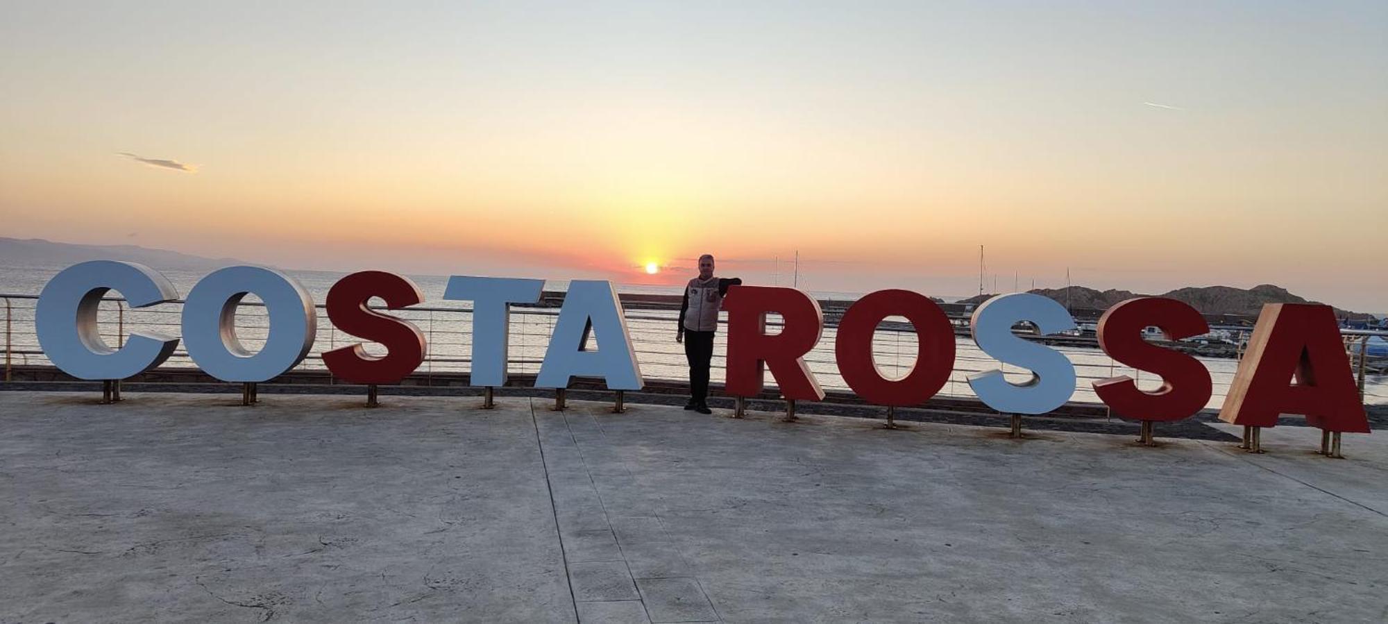 Vista Tramonto Isola Rossa A Due Passi Dalla Spiaggia Villa Luaran gambar